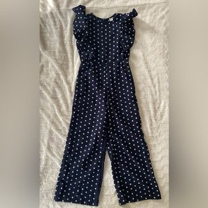 Girl’s Polka Dot Jumpsuit